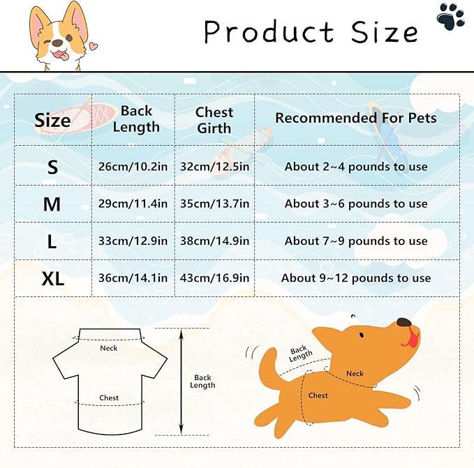 4Pcs Dog Cat Shirts Dog Polka Dot Vest Dog Stripe Sleeveless T-Shirt Pet Soft Vest Breathable Clothes for Small Medium Dog Puppy Kitten Cat L