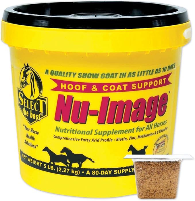 Dark Horse Nu-Image Hoof & Coat Support for Horses