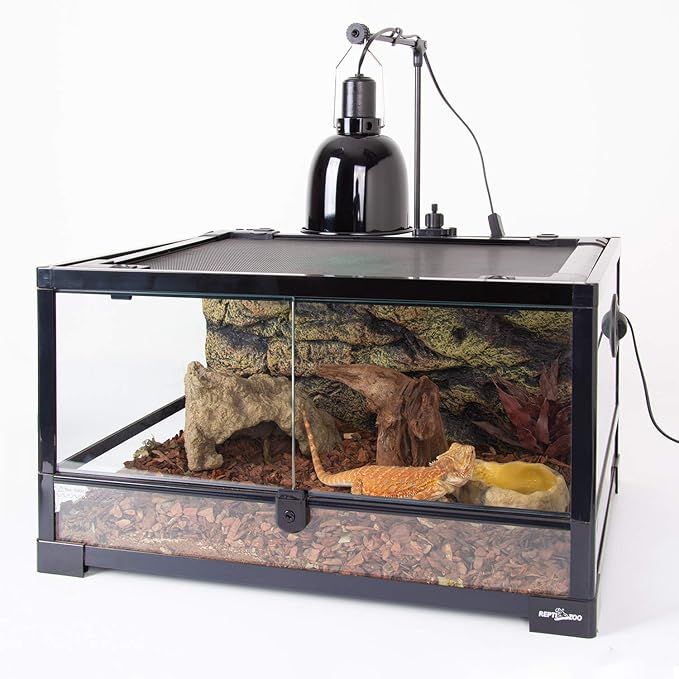 REPTIZOO Energy Saving Lamps UVB Bulb Spiral Compact 15 Watts UVB 10.0 Reptile Light Bulb Fit for Desert Type Reptile/Snake/Lizard/Insect/Leopard Tortoise