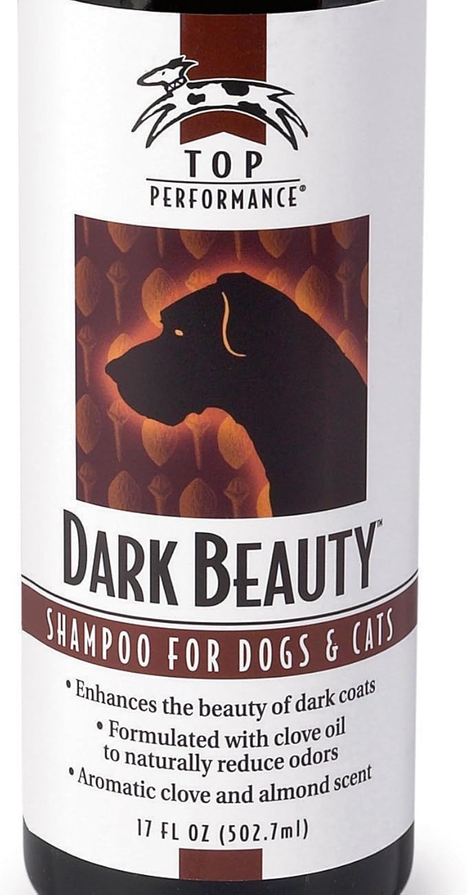 Top Performance Dark Beauty Dog and Cat Shampoo, 17-Ounce