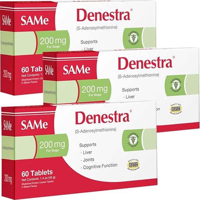 Same for Dogs - Supports Liver, Joints & Cognitive Function - Detoxication Cleansing Liver - Antioxidants - Veterinarian Formulated - 200Mg - 180 Tablets