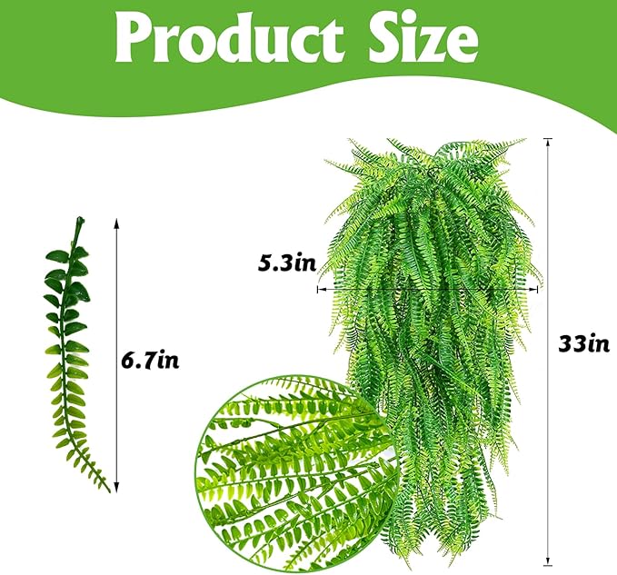 Hamiledyi Reptile Plants 4 PCS Hanging Plants Vines Artificial Leaves Habitat Decorations with Suction Cup for Bearded Dragons Lizards Geckos Snake Pets Hermit Crab