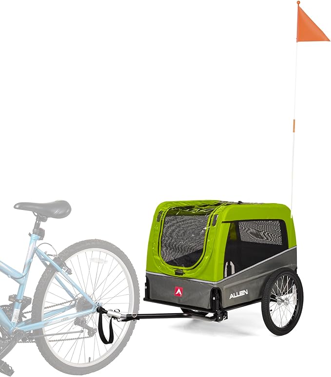 Deluxe Dog Bike Trailer, Size Medium