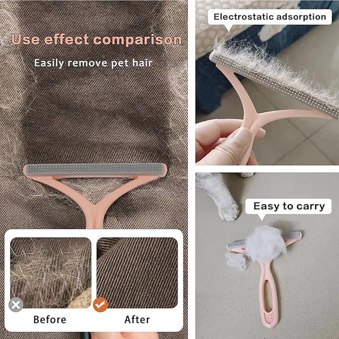 Pet Hair Remover,Pet Hair Removal Tool,Cleaner Pro Pet Hair,Fabric Shaver,Lint Remover,Lint Cleaner Pro,Carpet Rake,Dog Hair Remover and Cat Hair Remover for Rugs,Couch,Pet Towers