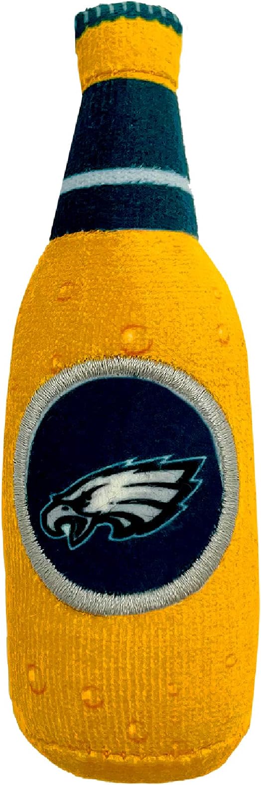 BEST PLUSH CAT TOY NFL PHILADELPHIA EAGLES Complete Set of 3 piece Cat Toys filled with Fresh Catnip. Includes: 1 Helmet Cat Toy, 1 Football Cat Toy with Feathers & 1 Beer Bottle. Beautiful Team LOGOS