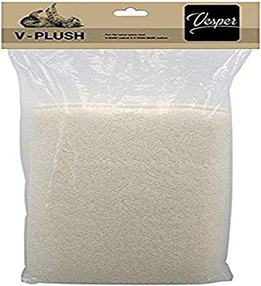 Catit Vesper V-Plush, Replacement Part for V-Base (52042) & V-High Base (52045) Scratching Pad, 11.2" x 22.4", Walnut