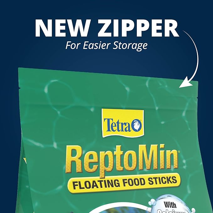 Tetra ReptoMin Floating Food Sticks for Aquatic Turtles, Newts and Frogs