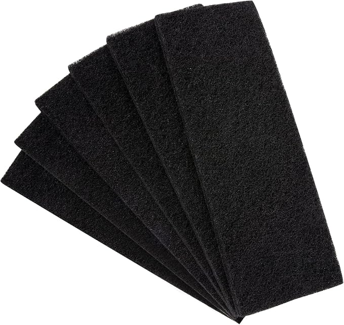 GIB 6 Pack Carbon Filters for LR Model 3, Thickened and Durable Replacement Filters to Absorb Unpleasant Odors Control Damp from Pets and Keep Home Fresh