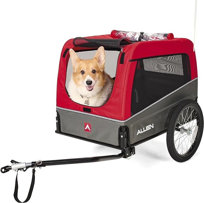 Deluxe Dog Bike Trailer, Size Medium