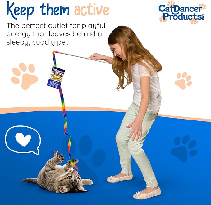 Cat Dancer Products Rainbow Cat Charmer