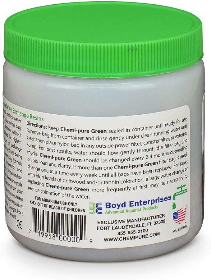 Boyd Boyd Enterprises Chemi-Pure Green 5.5 oz Aquarium Treatment