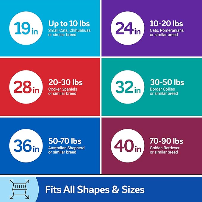 Petmate Vari Dog Kennel 36", Taupe & Black, Portable Dog Crate for Pets 50-70lbs, Made in USA