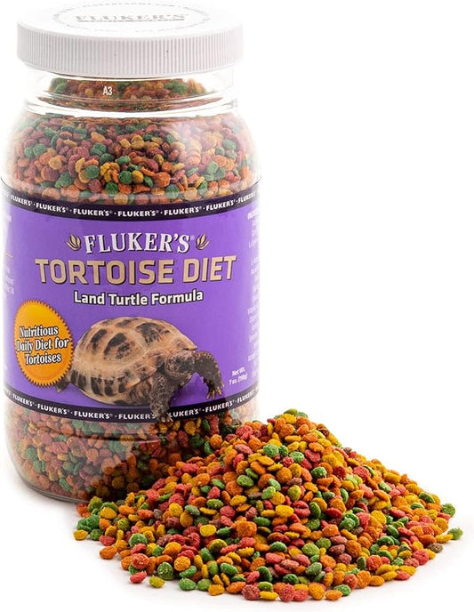 Fluker's Fluker Labs SFK70014 Tortoise Diet Small Pellet Food, 7-Ounce