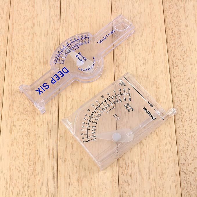 Yosoo123 Accurate Automatic Hydrometer SaltSalinity Meter Salinimeter for Fish (Long Type)