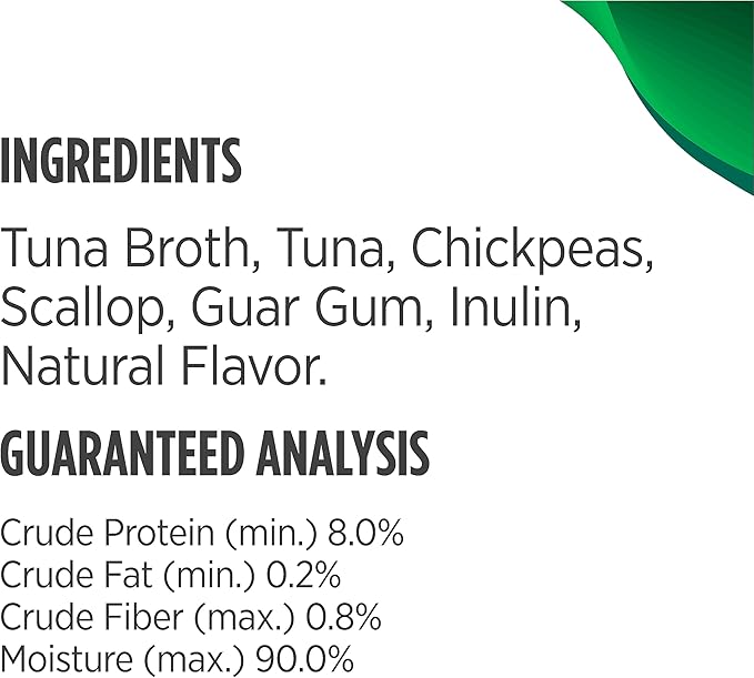 Nulo Freestyle Grain-Free Perfect Purees Premium Wet Cat Treats, Squeezable Meal Topper for Felines, High Moisture Content to Support Cat Hydration, 0.5 Ounce, Tuna & Scallop