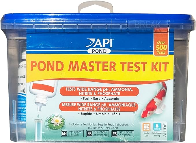 API POND MASTER TEST KIT Pond Water Test Kit 500-Test