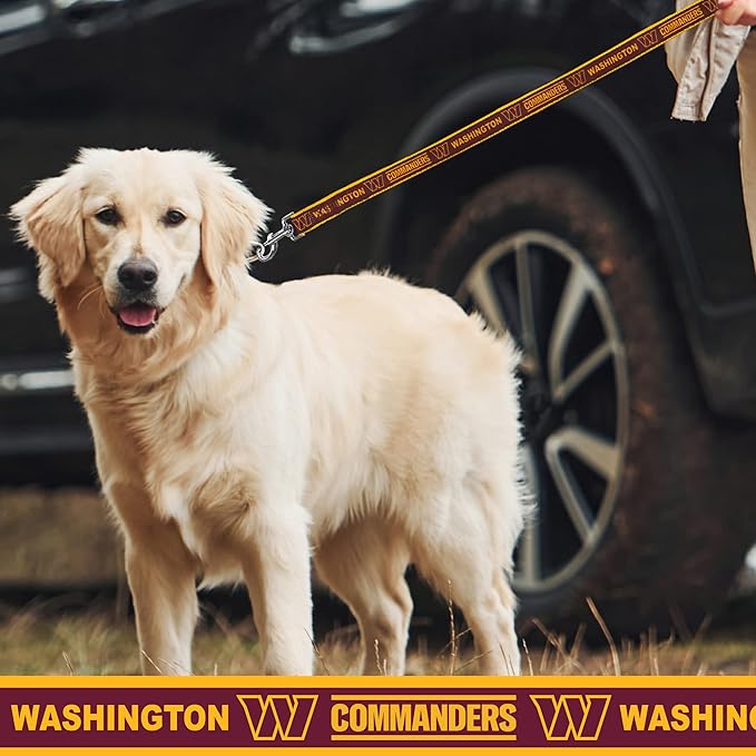 Pets First NFL PET Collar Washington Commanders Dog Collar, Large Football Team Collar for Dogs & Cats. A Shiny & Colorful Cat Collar & Dog Collar Licensed by The NFL (WAC-3588-LG)