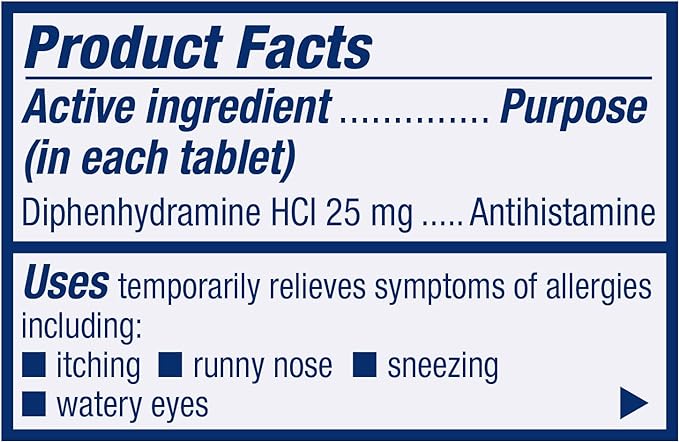 Pro-Sense Itch and Allergy Solutions, for Dogs, Antihistamine 100 Count (Pack of 2)
