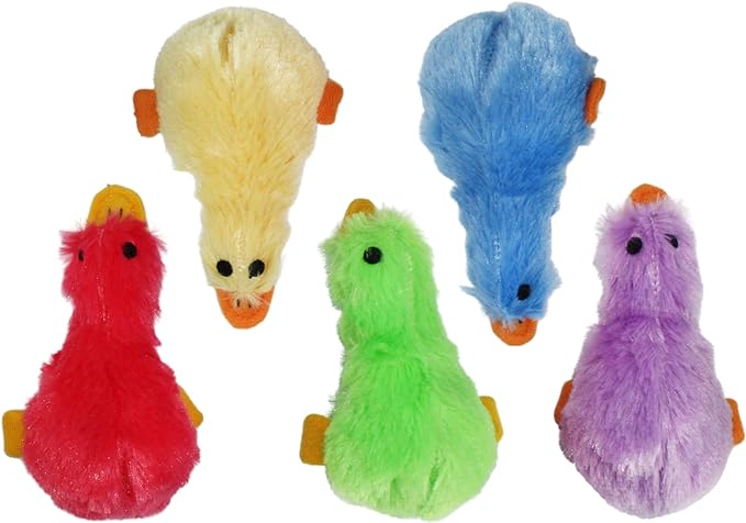 MULTIPET Duckworth Plush Filled Dog Toy, Assorted Colors, (Pack of 1)