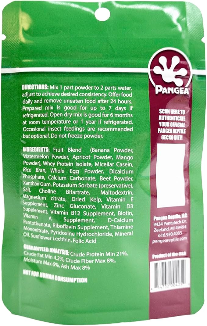 Pangea Gecko Diet with Watermelon™ 2 oz