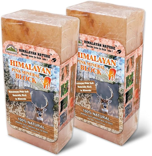 Licking Salt for Deer - 2 Pack