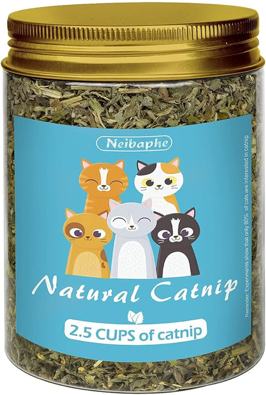 Catnip, Selected Natural Catnip Leaves, Makes Cat Crazy(2.5CUP)