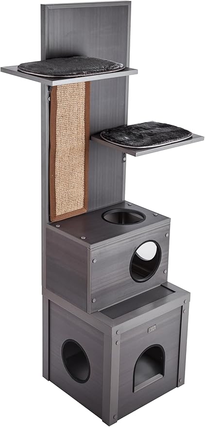 ecoFLEX Kitty Klimber - Cat Tree - Grey