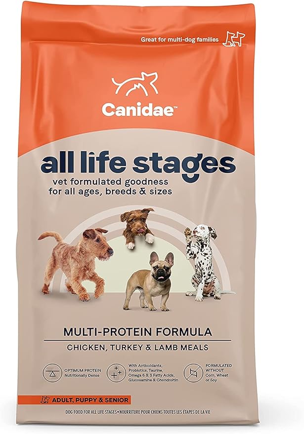 CANIDAE® All Life Stages Multi-Protein Formula Dog Dry 15 lbs.