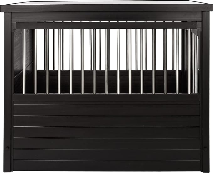 New Age Pet ecoFLEX Pet Crate/End Table, X-Large, Espresso