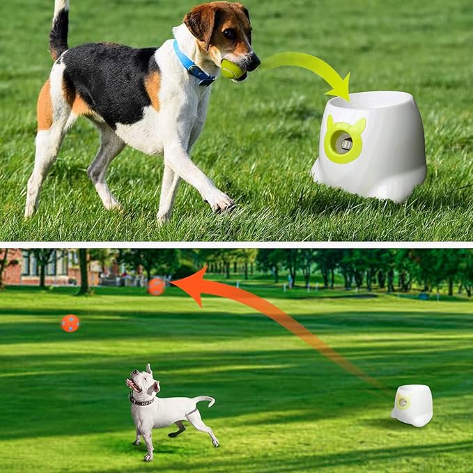 YEEGO DIRECT Small Tennis Balls for Dogs, Dogs Tennis Launcher Ball for small and medium dogs, Pet Safety Toy for Sports and Training,6 Pcs 1.97" Diameter Mini Balls,for Launching Machines Clearance