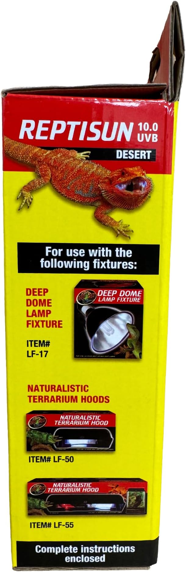 Zoo Med ReptiSun 10.0 UVB Mini Compact Fluorescent 13 Watt (4 Pack)