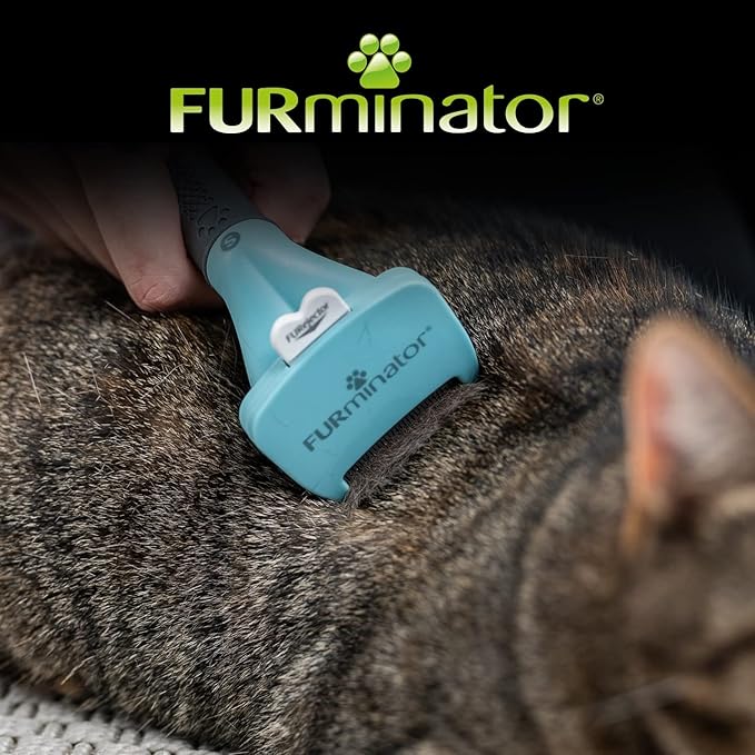 FURminator Undercoat deShedding Tool for Small Short Hair Cats Under 4.5 kg