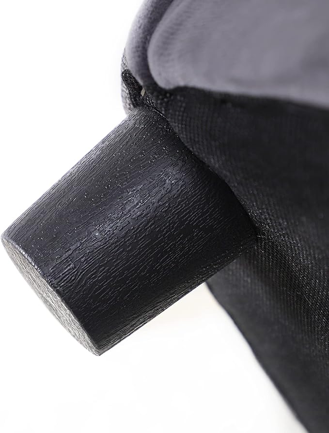 Pet Sofa Bed, Velvet & Linen fabric Dog Couch with Washable Cushion for Small Dog Cat Gray (Gray)