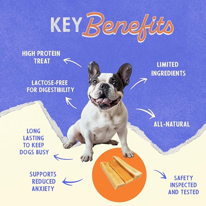 Himalayan Dog Chew Premium Yak Cheese Himalayan Dog Chews, Chicken, 3 Small Treats, 1.1 oz, Healthy Dog Treats Small Dogs, All Natural, Long Lasting Dog Chews for Puppy and Dogs Under 15 lbs