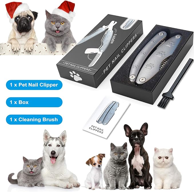 Smoothest Dog Nail Trimmers for Sensitive Dog, Sharp XL Dog Nail Clipper for Large Dogs Medium Small Size, Heavy Duty Dog Toenail Clippers, Professional Dog Nail Cutters for All Dogs with Thick Nail