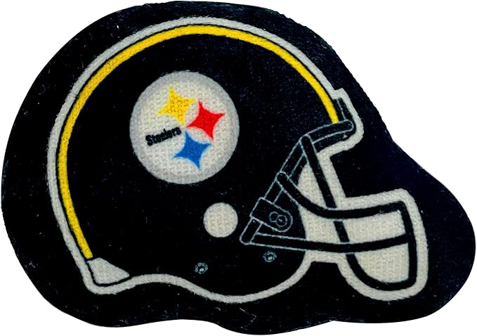 BEST PLUSH CAT TOY NFL PITTSBURGH STEELERS Complete Set of 3 piece Cat Toys filled with Fresh Catnip. Includes: 1 Helmet Cat Toy, 1 Football Cat Toy with Feathers & 1 Beer Bottle. Beautiful Team LOGOS