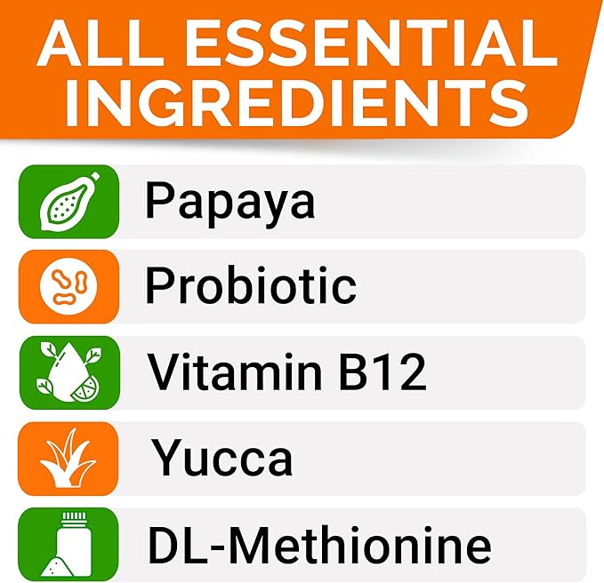 STRELLALAB Green Grass Chews - Pee Grass Spot Saver Caused by Dog Urine - Urine Neutralizer for Lawn, Gut Health Probiotics & Digestive Enzymes,Lawn Burn from Dog Urine, Grass Burn Spot Chews