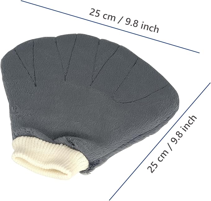 Bath Gloves Bite Proof Animal Handling Gloves Tools for Sugar Glider Toys, Squirrels, Flying Squirrels and Hamsters, Hedgehog Accessories Warm Anti-Scratch Gloves for Pets Calming Sleeping