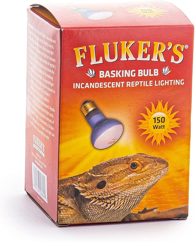 Fluker's Incandescent Basking Spotlight Bulbs for Reptiles Tanks, Reptile Heat Lamp Bulbs for Infrared Light, 75-Watt