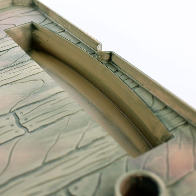 Penn-Plax Reptology Aquatic Turtle Pier and Basking Platform | Floating above Tank | Decorative, Functional, and Naturally Inspired for Aquariums and Terrariums | Large Size (REP603)