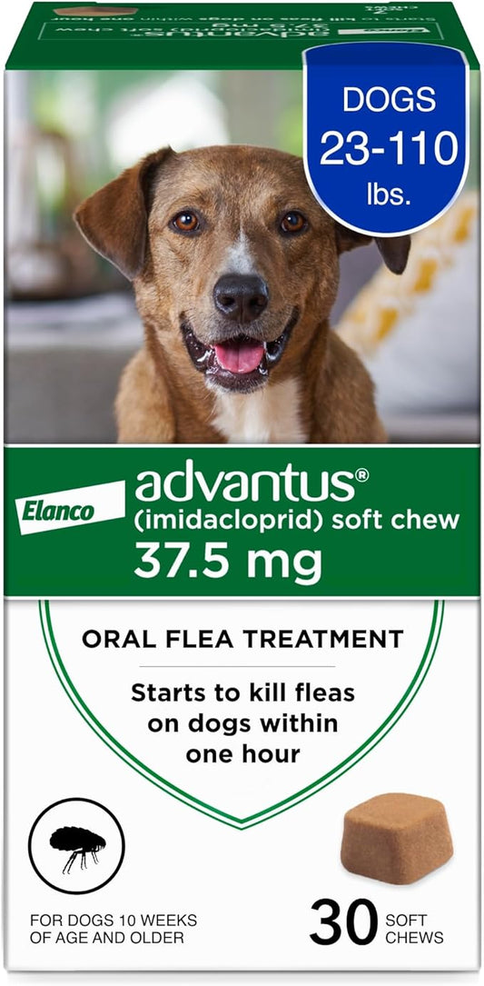 Dog Advantus Chewable Flea Treatment for Dogs 23 - 110 lbs. | 30 ct.