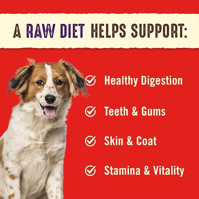 Stella & Chewy's Freeze Dried Raw Dinner Patties – Grain Free Dog Food, Protein Rich Absolutely Rabbit Recipe – 25 oz Bag