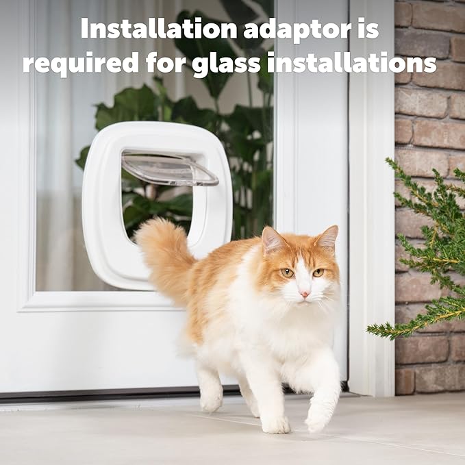 PetSafe Big Cat Door Glass Installation Adaptor, Mounting Adaptor for Installation of New and Improved Big Cat Door in Glass Doors and Windows