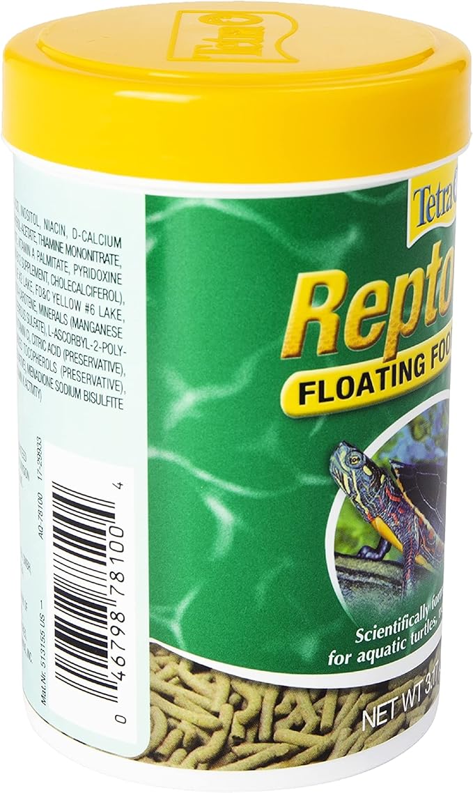 Tetra ReptoMin Floating Food Sticks, Food for Aquatic Turtles, Newts and Frogs, 3.17 oz (Pack of 1)