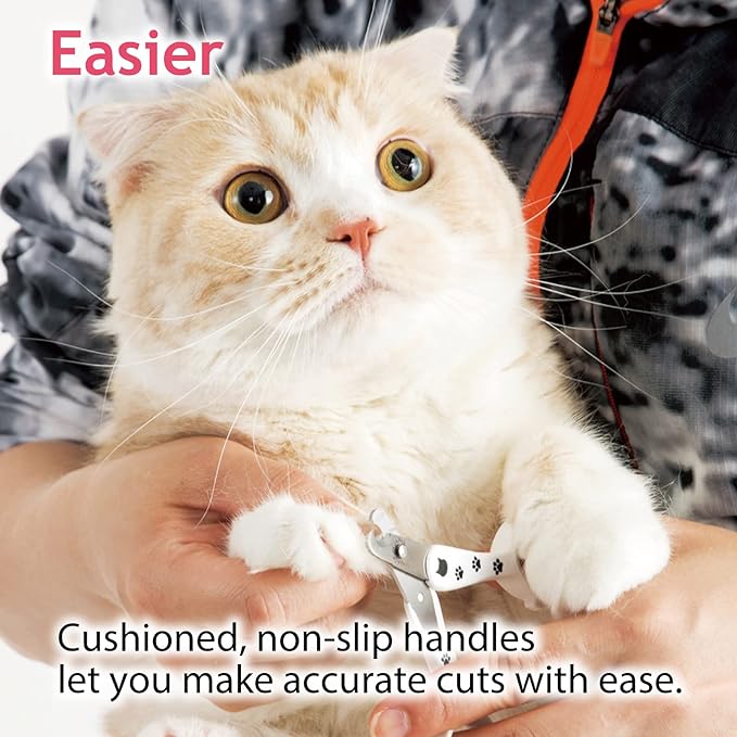 Necoichi Purrcision Feline Cat Nail Clippers Stress-Free, Expertly Crafted in Japan, Neater, Easier, Safer, 30% Thinner Blades, No.1 Seller in Japan! (1 Pack of 1 Piece)