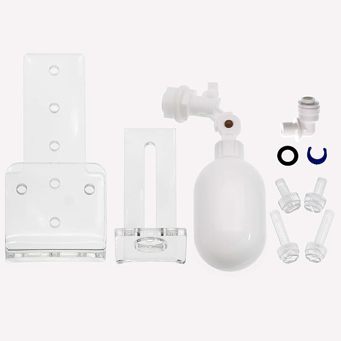 ZAOJIAO Auto-top-Off ATO Solution Auto Water Filler Adjustable Float Valve Mounting for Aquarium Sump