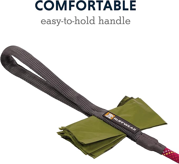 Ruffwear, Knot-a-Leash Dog Leash, Reflective Rope Lead with Carabiner, Hibiscus Pink, Small