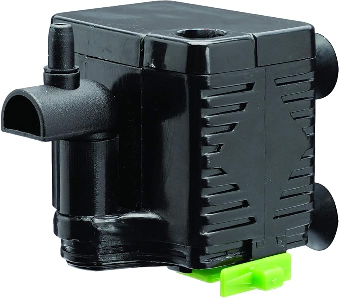 Penn-Plax Cascade 170 Fully Submersible Internal Filter – Provides Physical and Biological Filtration for Freshwater Aquariums, Nano Tanks, Turtle Tanks, and Terrariums