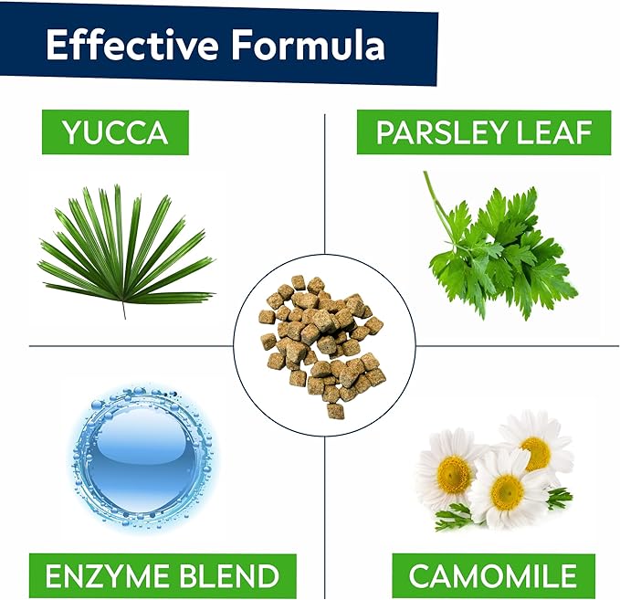 STRELLALAB No Poo Chews for Dogs - Coprophagia Stool Eating Deterrent - No Poop Eating for Dogs - Digestive Enzymes - Gut Health & Immune Support - Stop Eating Poop - Chicken Liver Flavor 120Chews