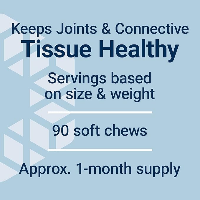 Life Extension DOG Hip & Joints - Dog Health Supplement for Joint Health and Joint Comfort - Glucosamine, MSM, PEA, Beef Flavor - 90 Soft Chews